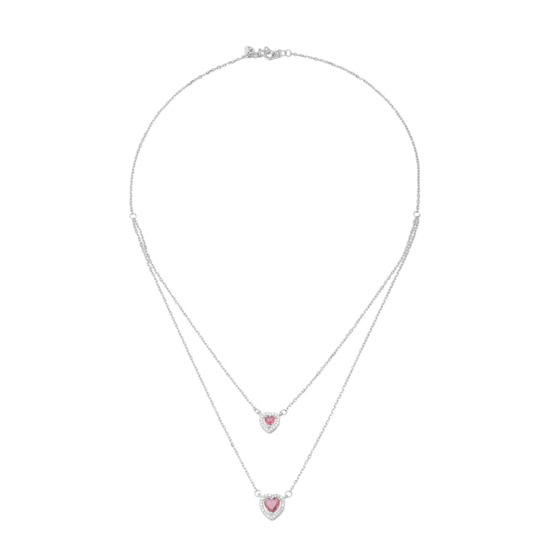 Ruby Love Duo Layered Necklace