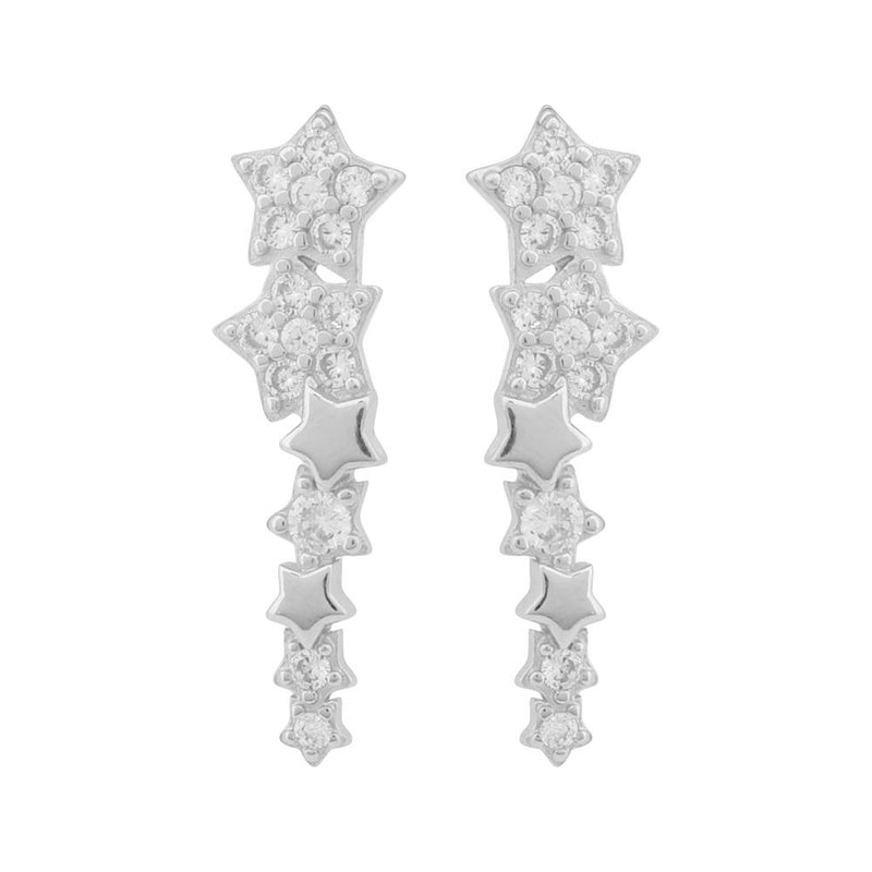 Celestial Star Climber Earrings