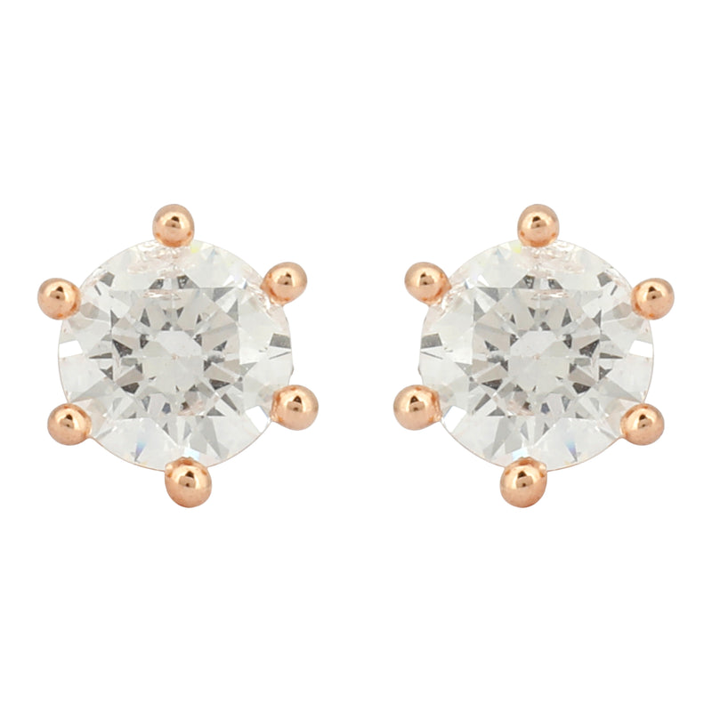 Classic 6-Prong Stud Earrings