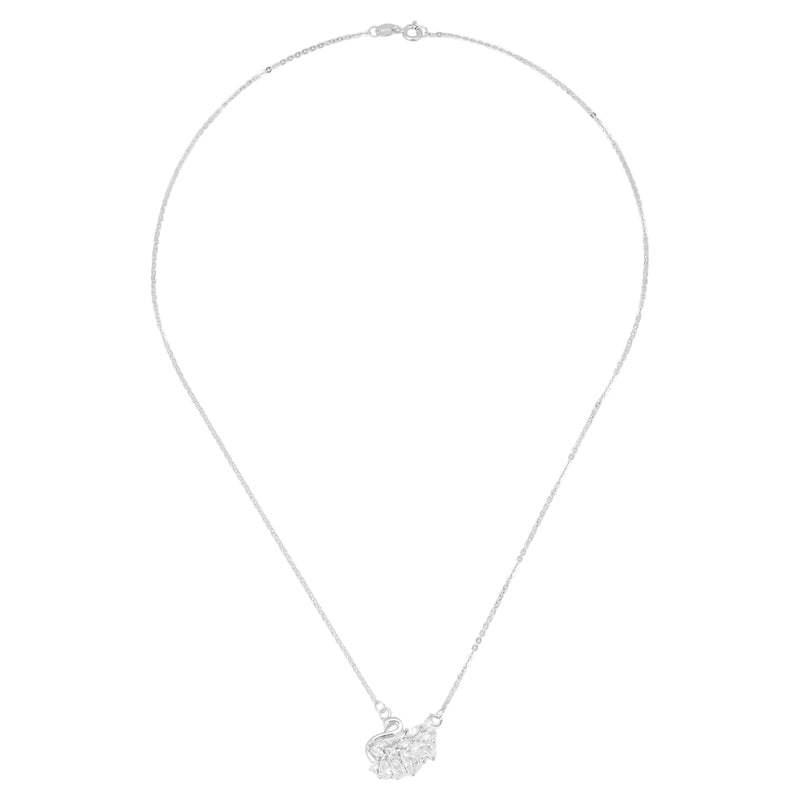 Graceful Swan Sparkle Necklace