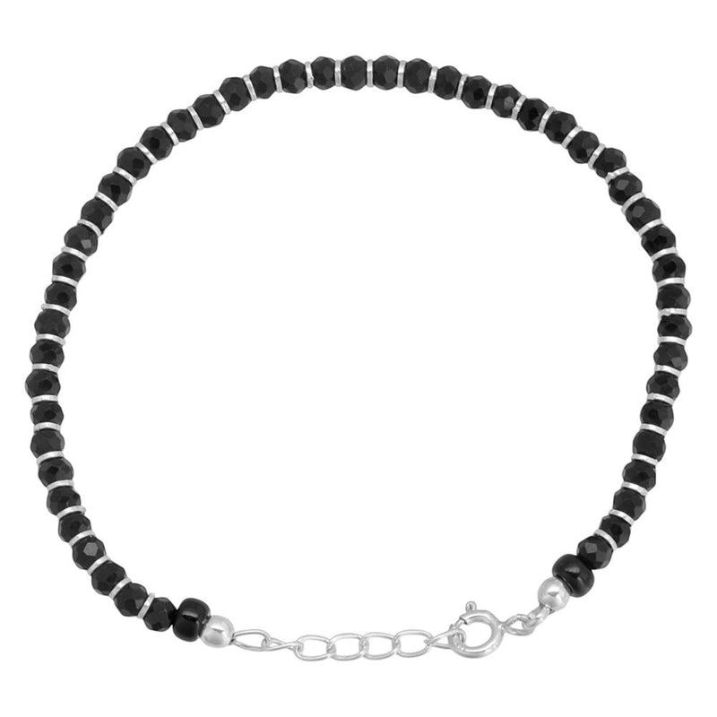 Midnight Gleam Beaded Bracelet