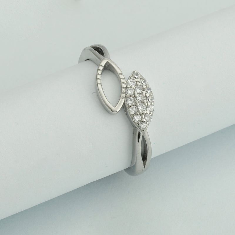 Twilight Leaf Open Ring