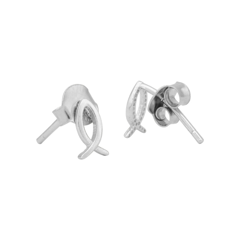 Infinity Twist Studs