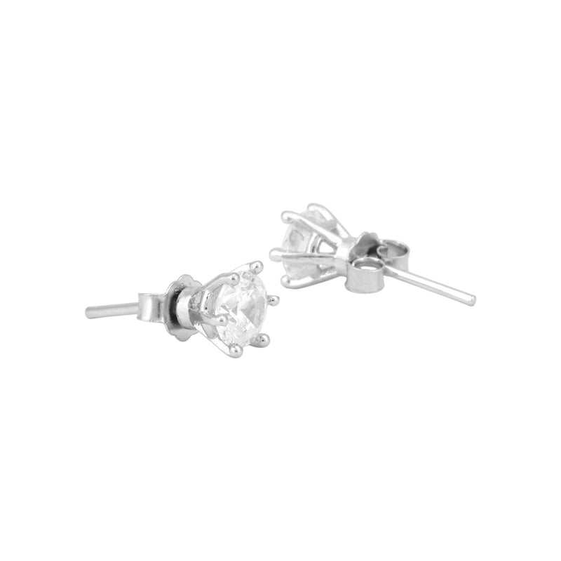 Classic 6-Prong Stud Earrings
