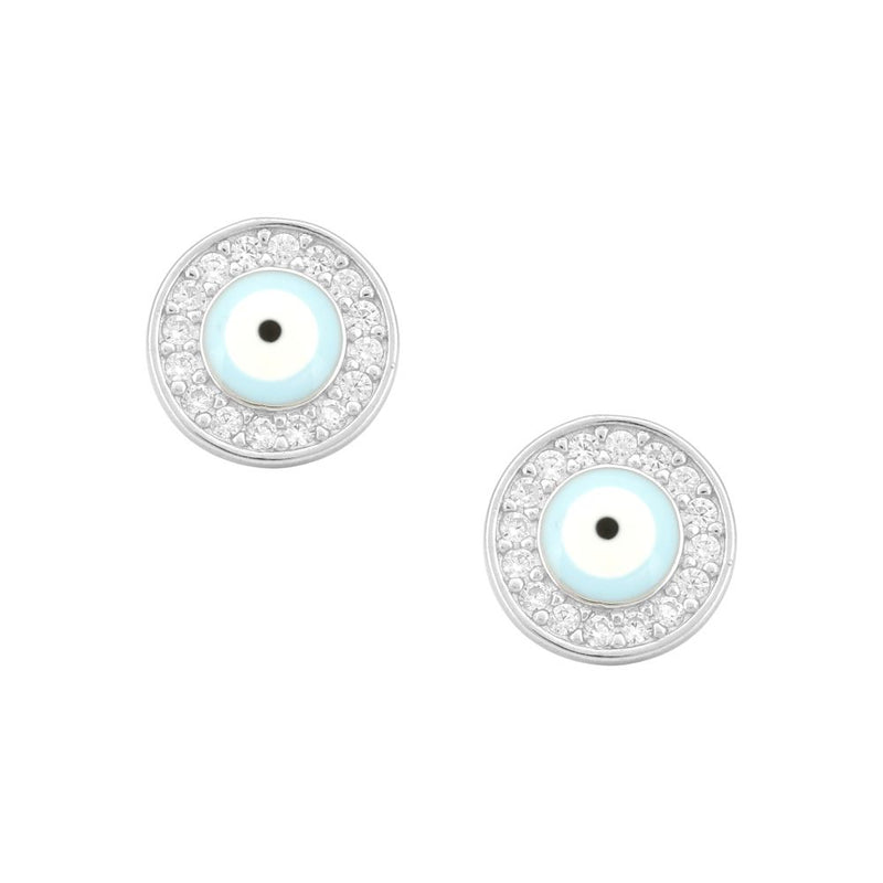Evil Eye Stud Earrings