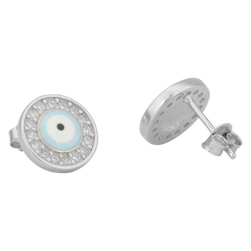 Evil Eye Stud Earrings