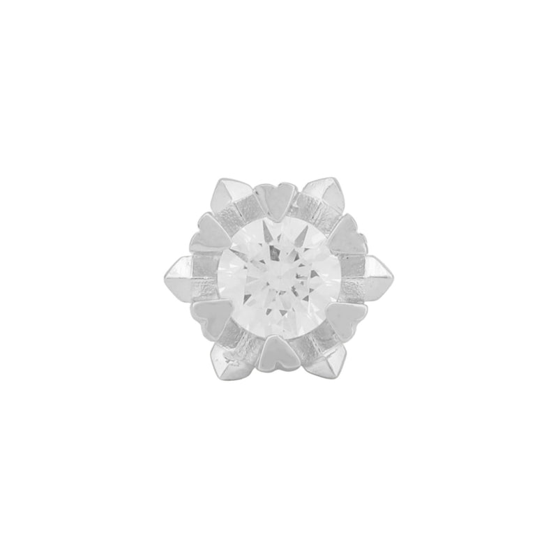 Six-Prong Solitaire Stud Earrings