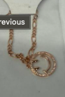 Sterling Silver Rose Gold Smiley Charm