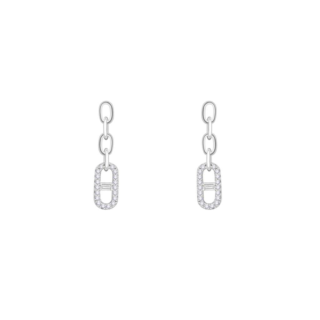 SparkLink Drop Earrings