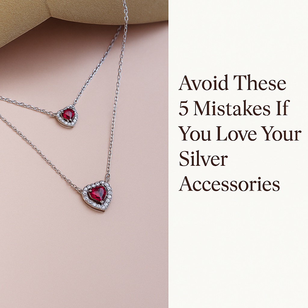 Avoid These 5 Mistakes If You Love Your Silver Accessories