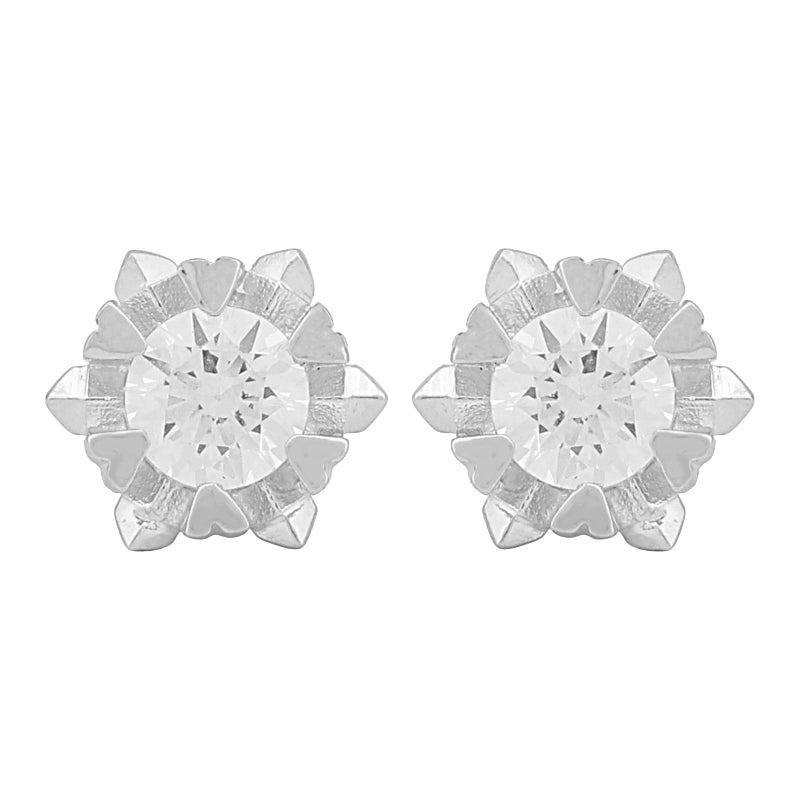 Starlight Burst Stud Earrings