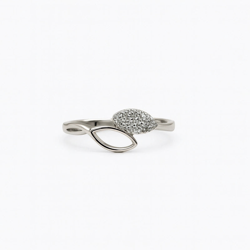 Twilight Leaf Open Ring