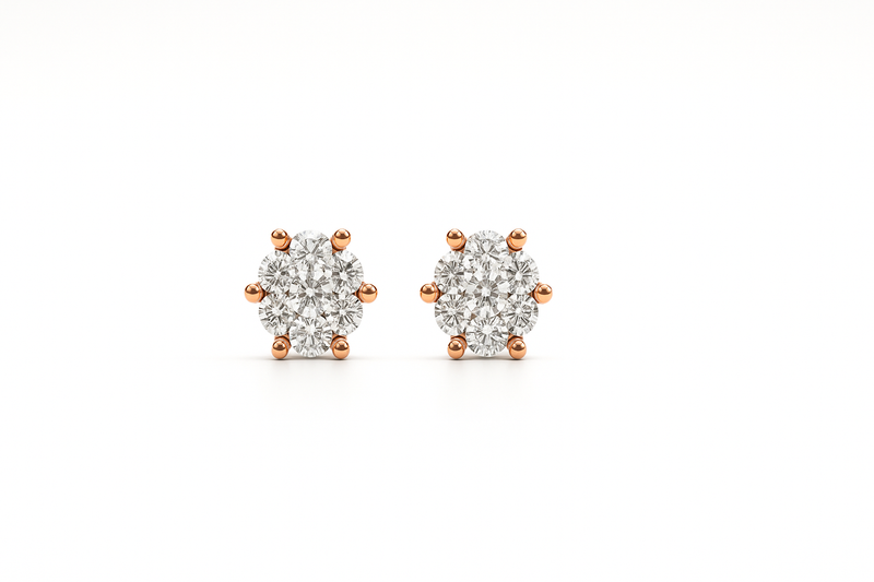Classic 6-Prong Stud Earrings