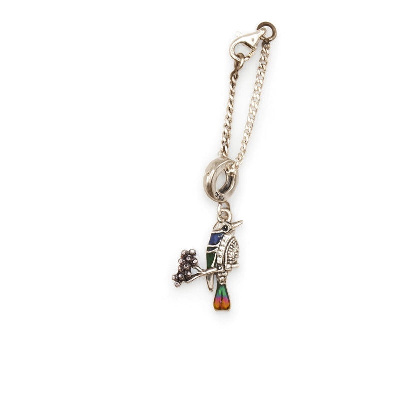 Colorful Parrot Chain Charm