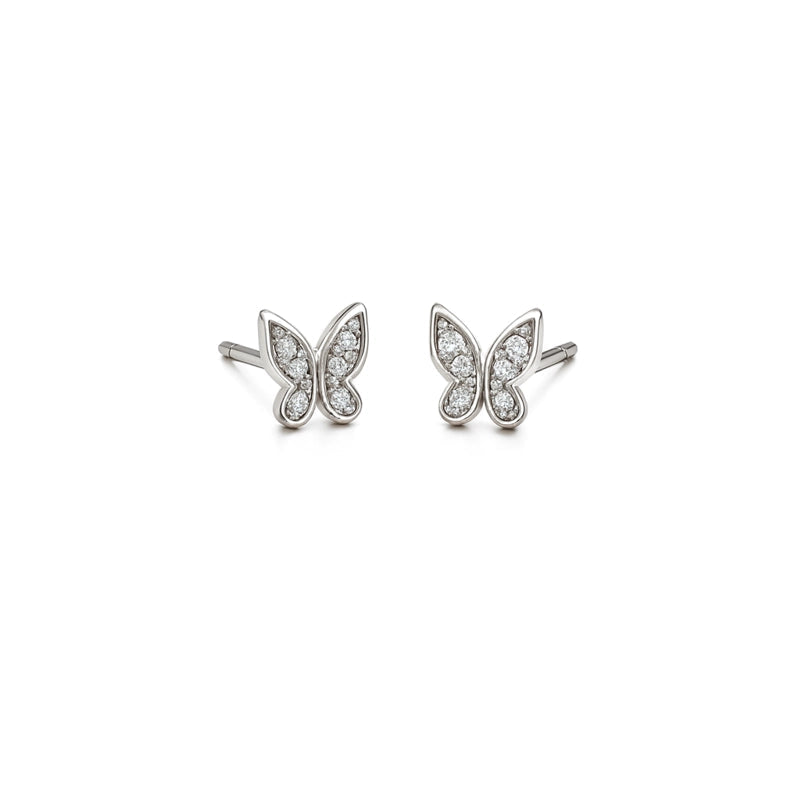 Whimsical Wings Butterfly Stud Earrings