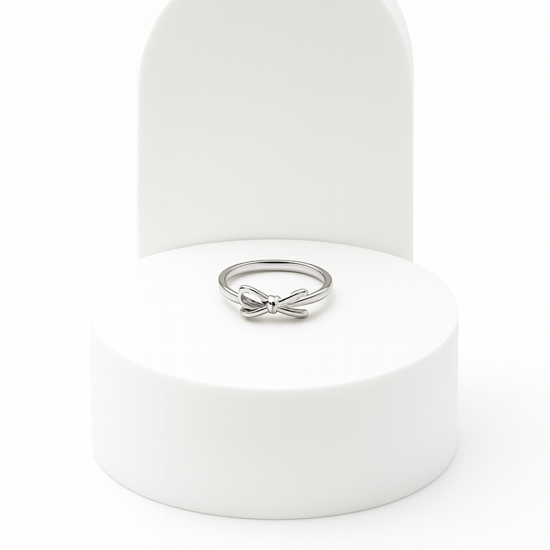Petite Bow Promise Ring