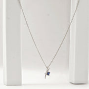 Midnight Bow Elegant Necklace