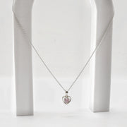 Pink Heart Necklace