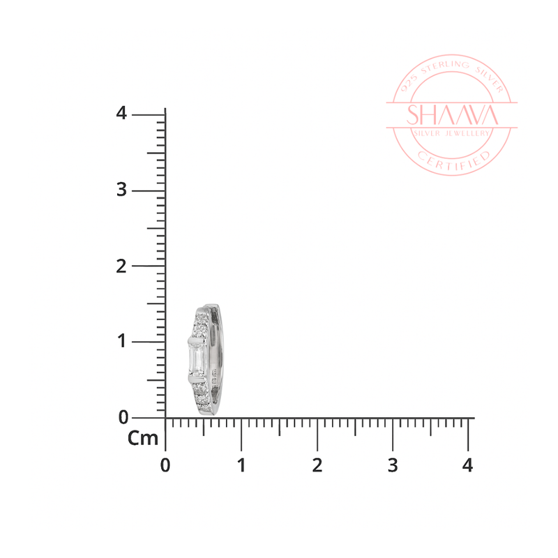 Classic Pavé Hoop Earrings