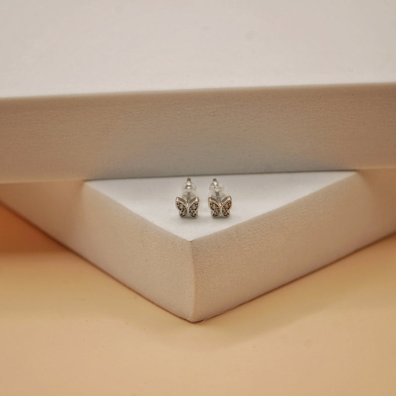 Whimsical Wings Butterfly Stud Earrings