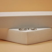 Classic Pavé Hoop Earrings