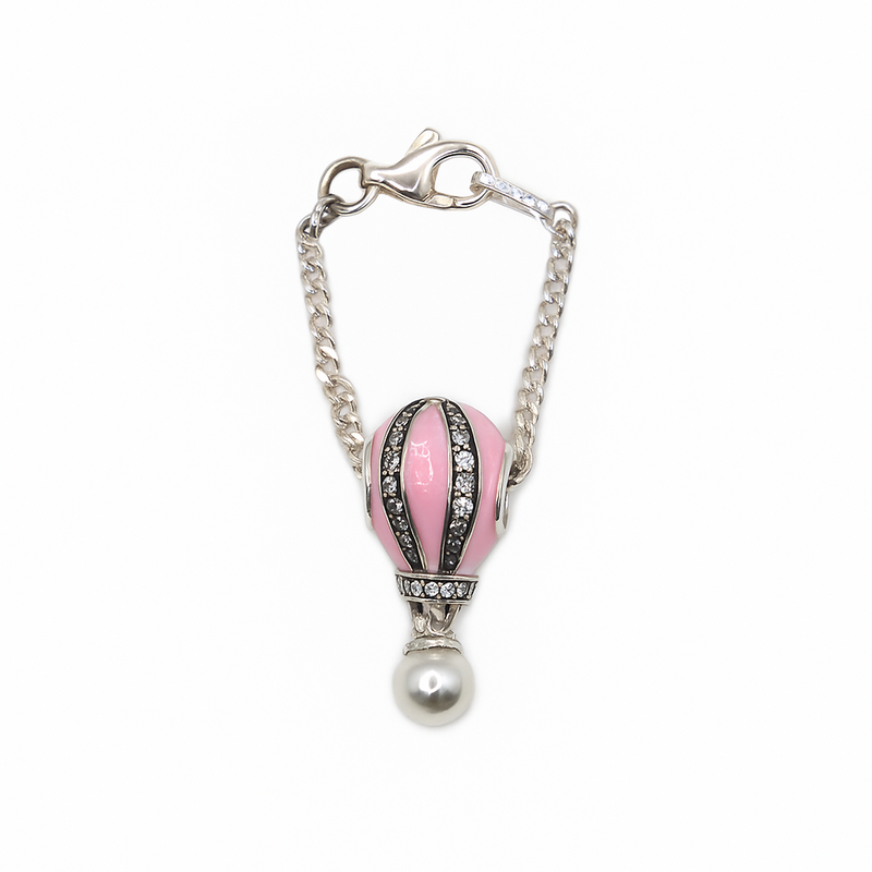 Hot Air Balloon Chain Charm