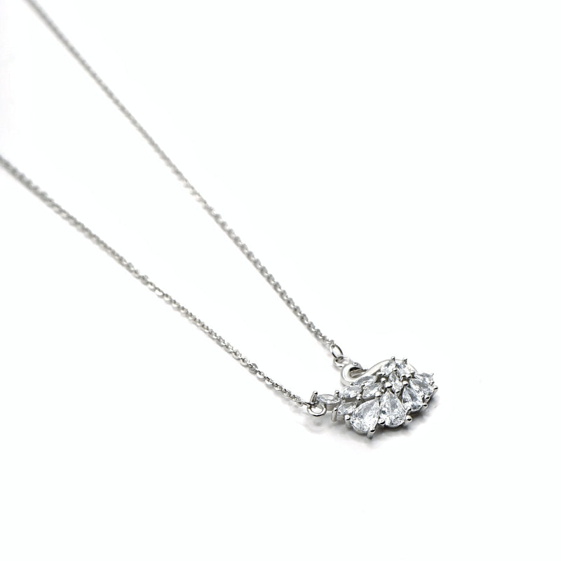 Graceful Swan Sparkle Necklace