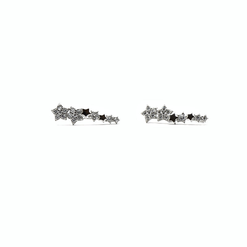 Celestial Star Climber Earrings