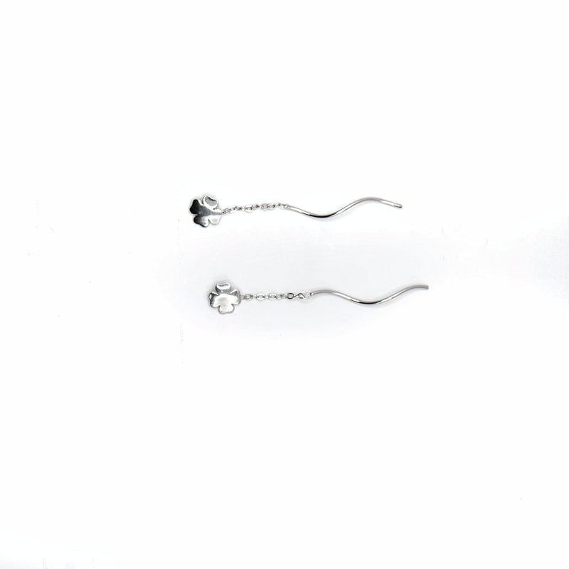 Clover Chain Drop Studs