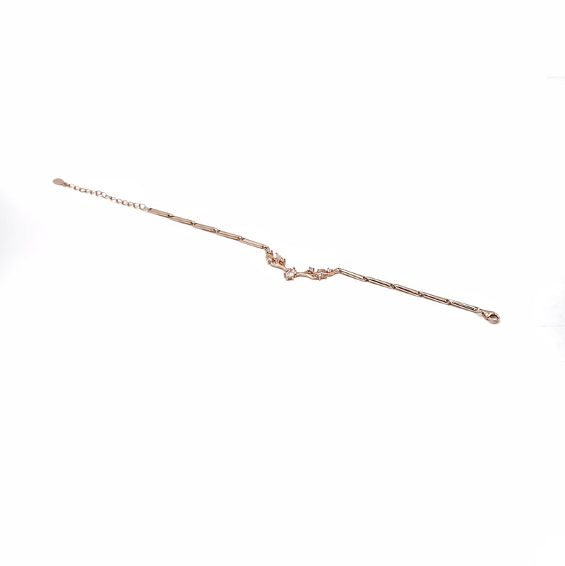 Rose Gold Antler Bracelet