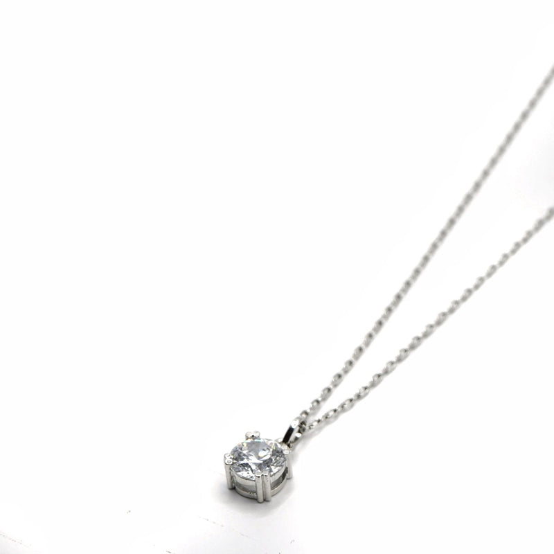 Classic Solitaire Necklace