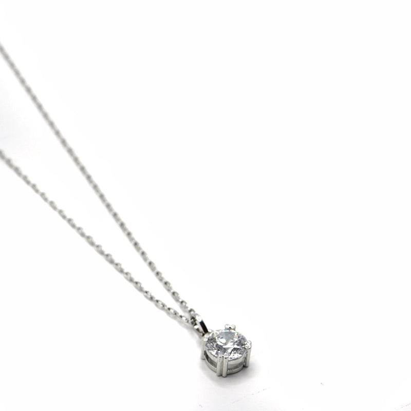 Classic Solitaire Necklace