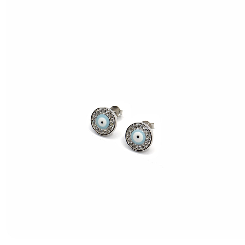 Evil Eye Stud Earrings