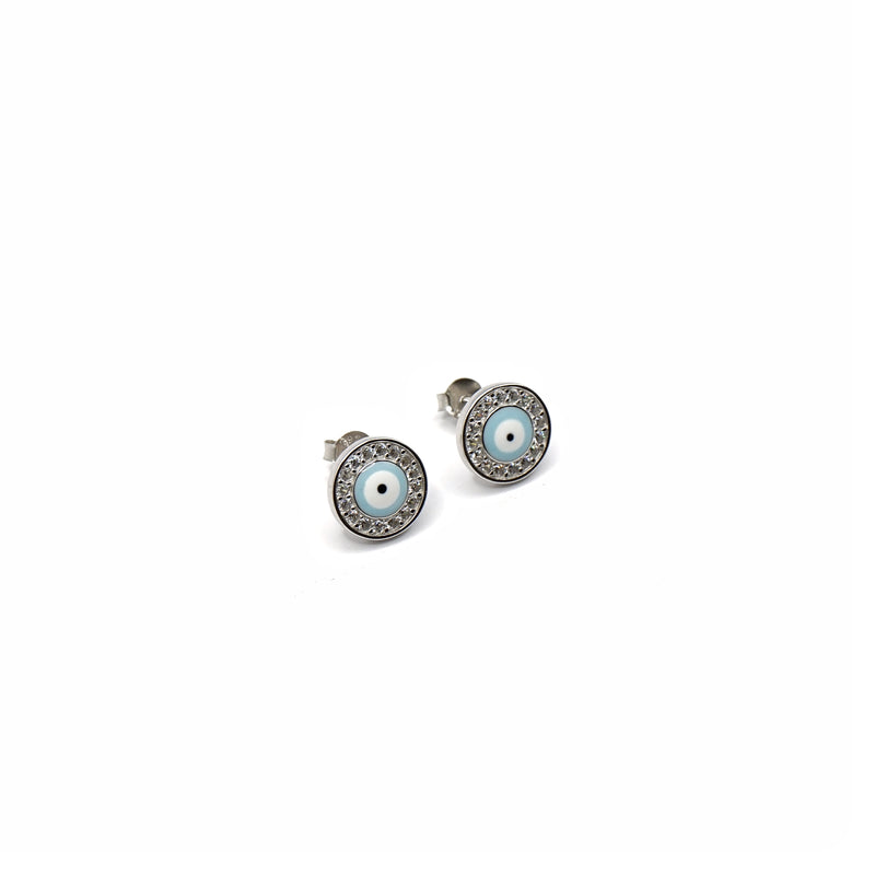 Evil Eye Stud Earrings