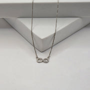 Sterling Silver Infinity Necklace