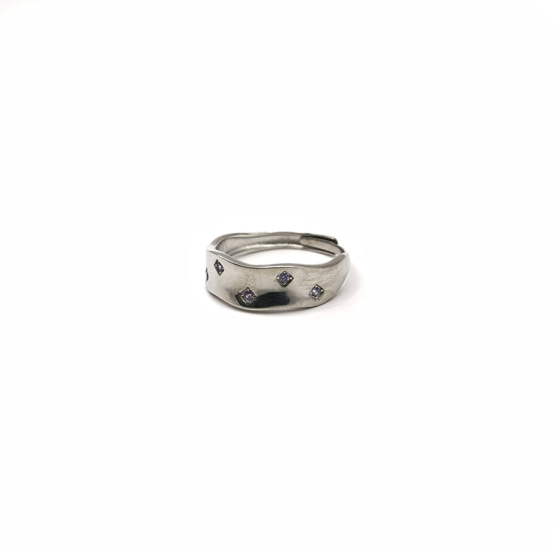 Stellar Path Sterling Silver Ring