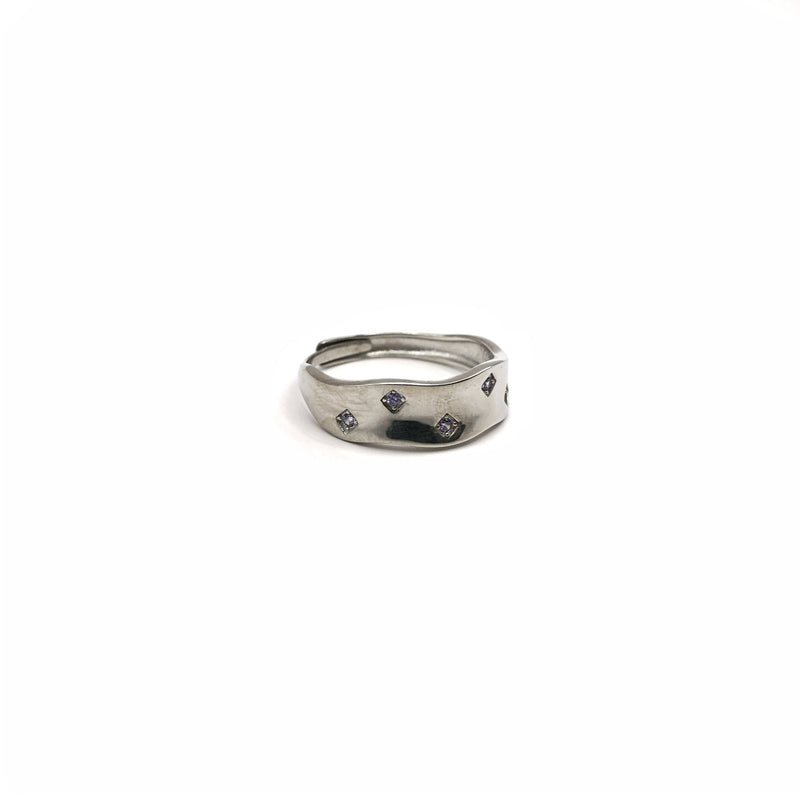 Stellar Path Sterling Silver Ring