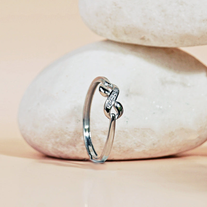 Eternal Knot Accent Ring