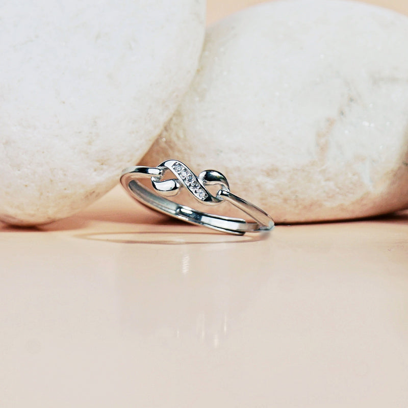 Eternal Knot Accent Ring