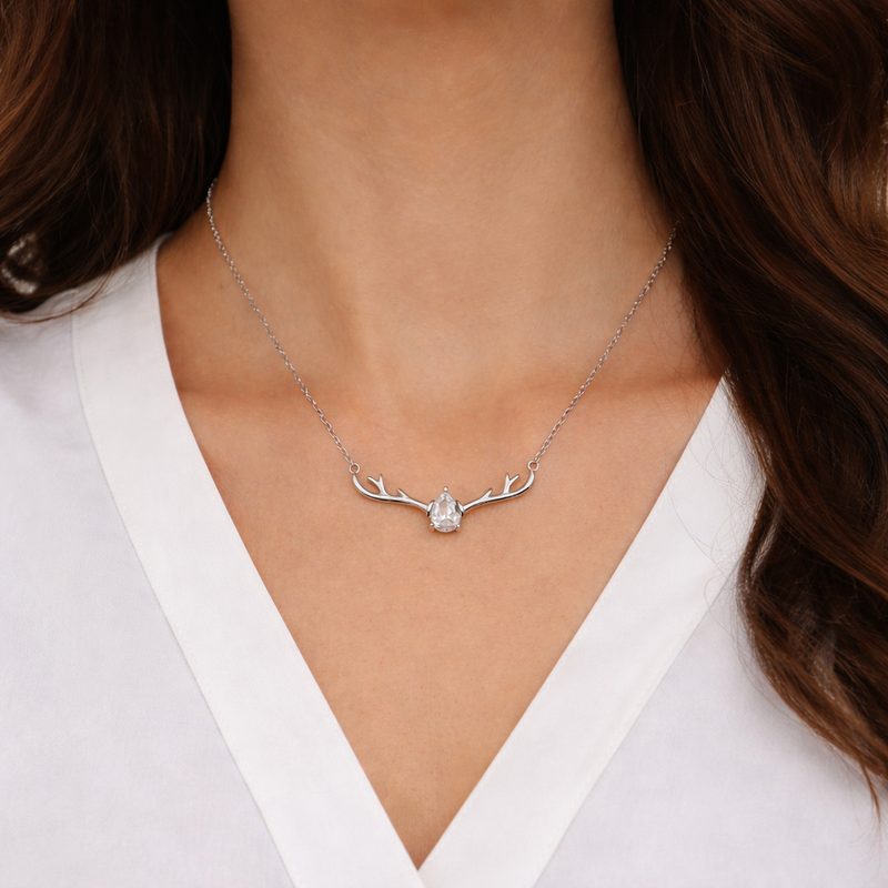 Antler Sparkle Pendant