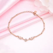 Rose Gold Antler Bracelet