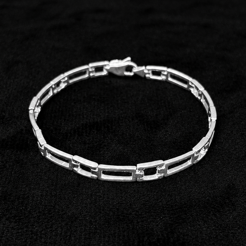Crystal Veil Silver Bracelet