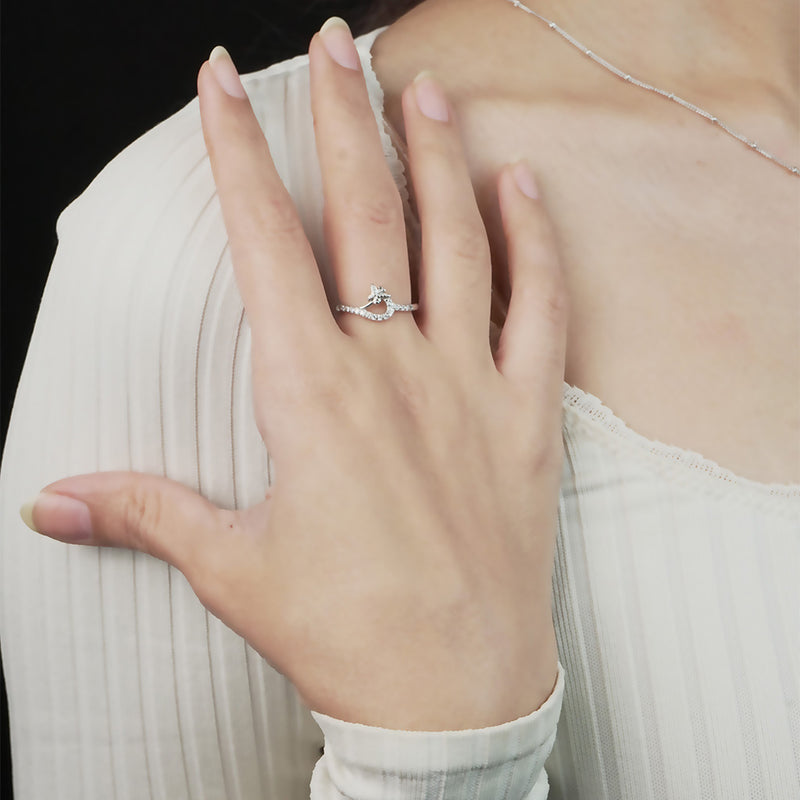 Flutter Grace Butterfly Ring