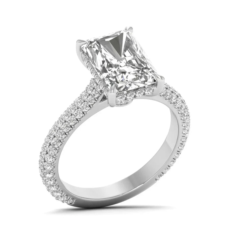 Infinite Radiant Solitaire Ring