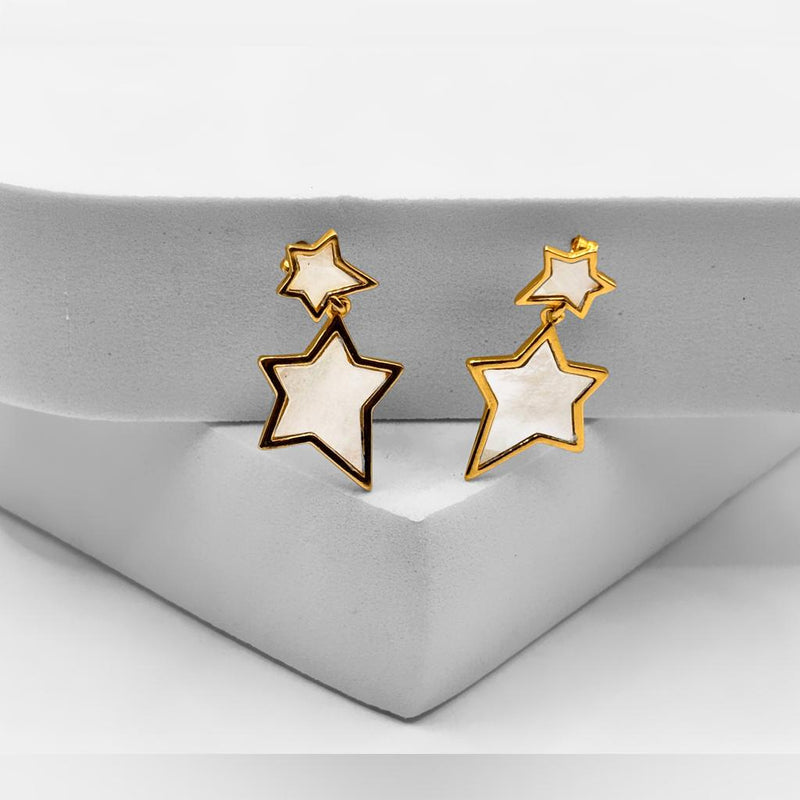 The Ivory North Star Dangles
