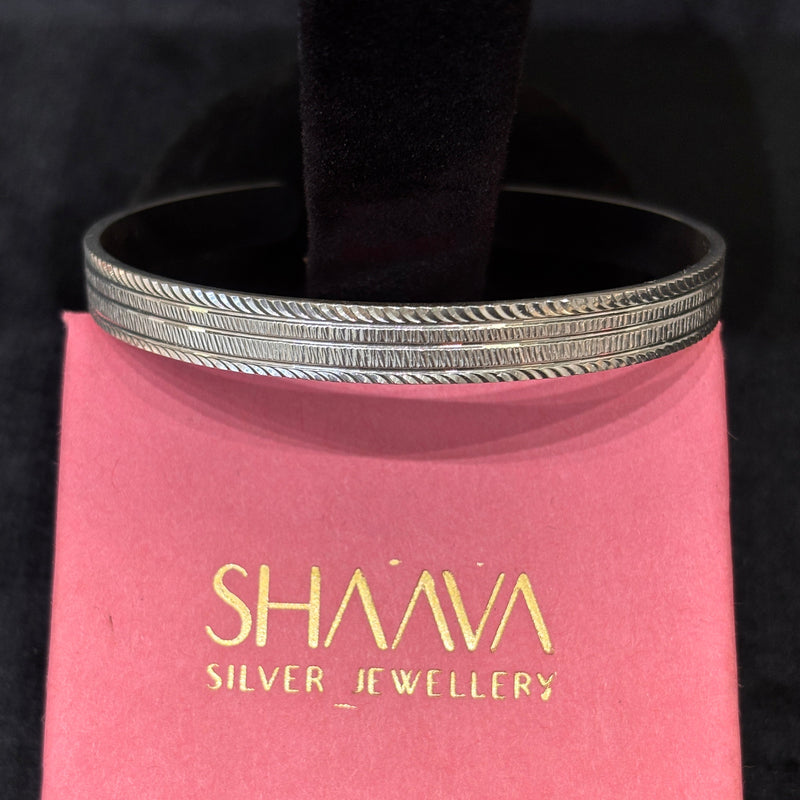 Twilight Layered Silver Kada