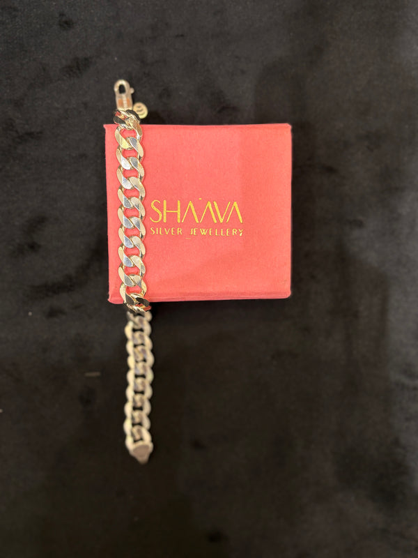 Starlight Bar Silver Bracelet