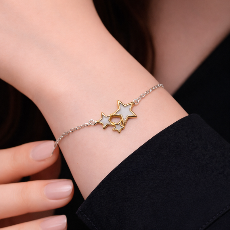 Moonlit Star Bracelet