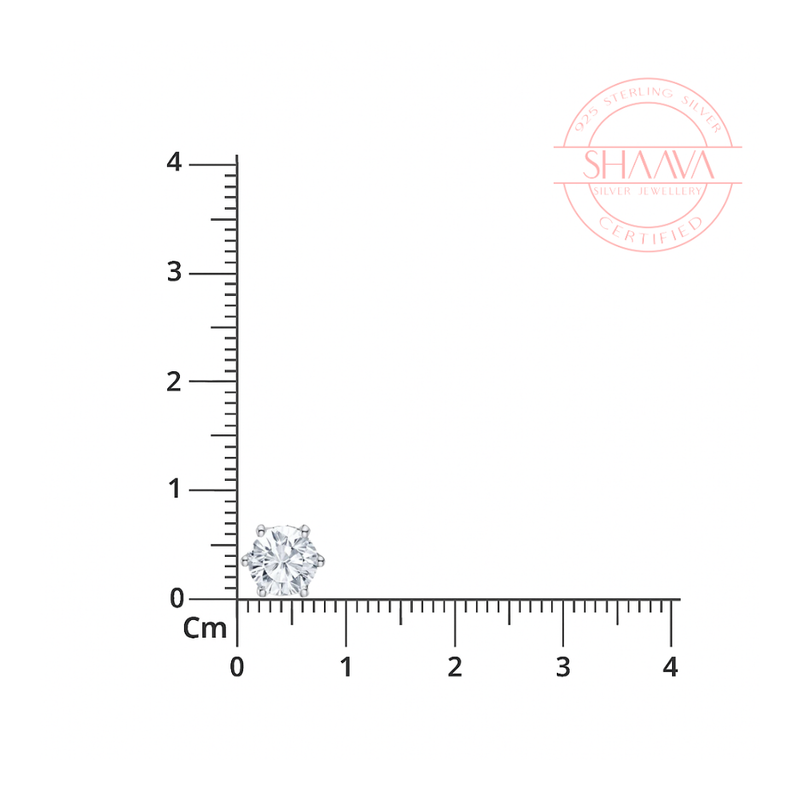 Classic 6-Prong Stud Earrings