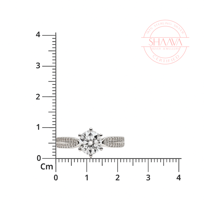 Radiant Promise Split-Shank Ring